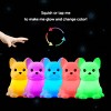 Globe Electric Rechargeable Squish Bulldog Night Light Tap to Change Color: Kids' Night Light, USB Powered, LED, All Ages - 4 of 4
