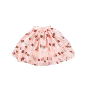 A Leading Role x Strawberry Shortcake Premium Child Strawberry Sequin Skirt - 1 of 3
