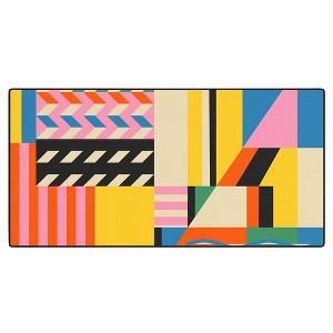 Jen Du South France coast Landscape Desk Mat - 1 of 4