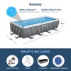 Bestway Power Steel Rectangular Above Ground Swimming Pool Set - 3 of 4