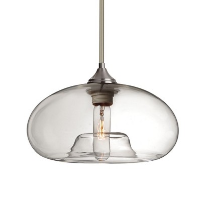 Besa Lighting Bana 1 - Light Pendant in  Satin Nickel