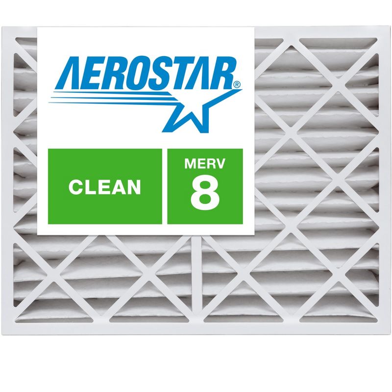 Aerostar AC Furnace Air Filter - Dust - MERV 8 - Box of 1, 1 of 5