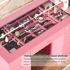 Vanity Mirror with Lights, Vanity with Lighted Mirror, 11 Drawers Makeup Vanity Desk with 3 Lighting Modes Adjustable Brightness - 3 of 4