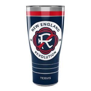 MLS New England Revolution 30oz MVP Stripe Stainless Steel Tumbler - 1 of 3