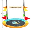 Costway 40'' Flying Saucer Tree Swing Indoor Outdoor Swing w/Hanging Strap Helicopter - 3 of 4