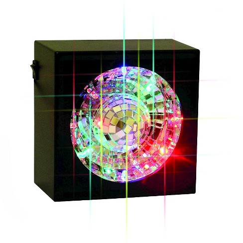 Creative Motions Led Rotating Disco Ball Light Multi Color Target