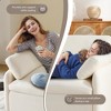 Whisen Modern Oversized Chenille Colorblock Single Sofa Chair, Wide and Deep Couch Lounge with Pillows - 2 of 4