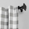 Elrene Farmhouse Living Buffalo Check Single Window Curtain Panel - Elrene Home Fashions - 2 of 4