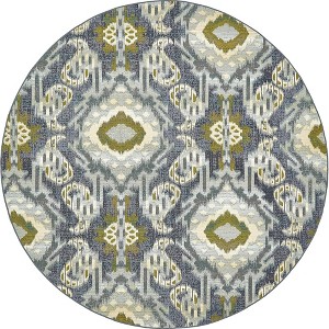 Unique Loom    Outdoor Modern Union Area Rug - 1 of 4