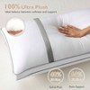 Hotel Quality King Size Pillows, 2 Pack, Down Alternative with Soft Fiber Fill for Back and Side Sleepers - 2 of 4