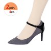 Allegra K Women's Detachable Adjustable Shoe Straps Belts Bands for Holding Loose High Heels - 4 of 4