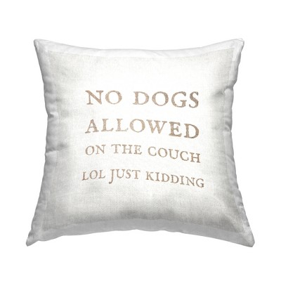 Stupell Industries Dogs Allowed On Couch Funny Pets Minimal Phrase