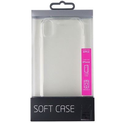 Key Soft Case for iPhone X/XS - Transparent Clear