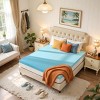 Itopfox Gel Infused Memory Foam Mattress Topper, Soft Bed Topper for Enhanced Comfort, CertiPUR-US Certified, Blue - 4 of 4