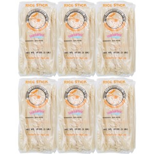 Snackathon 10mm Pad Thai Style Rice Stick, 16 Ounce, Pack of 6 - 1 of 2