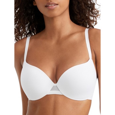 Maidenform Women's Love The Lift Push-up & In Satin Demi Bra Dm9900 -  Black/white/beige 36c : Target