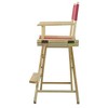 Director's Chair Counter Height Canvas Flora Homes - 3 of 4