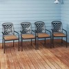 Costway Outdoor Chair Cushion Set of 2/4/6 Waterproof Fade-Resistant Olefin Seat Cushions Brown/Navy/Gray/Black - 4 of 4