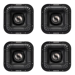 Kicker (4) 49L7X81 - SoloX L7X 8-Inch Competition Subwoofer, 1-Ohm - 1 of 4