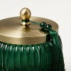 Round Canister With Tassel Green - Opalhouse™ designed with Jungalow™ - image 3 of 4