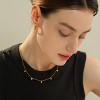Bearfruit Jewelry Sterling Silver 18k Gold Plated Callie Drop Pendant Necklace - 3 of 3