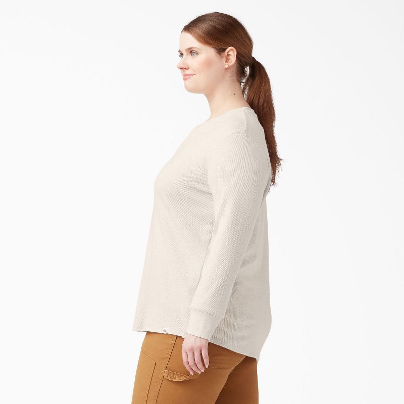 Dickies Women's Plus Thermal Long Sleeve Shirt, 3 of 4