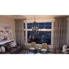 Urban Ambiance Luxury Luxe Industrial Chandelier,  30"H x 27-3/4"W,  Olde Bronze Finish, UHP2330 - 2 of 4