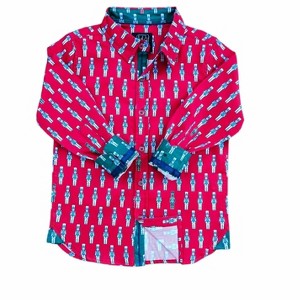 Boy's Nutcrackers Long Sleeve Shirt - TukTuk Designs - 1 of 1