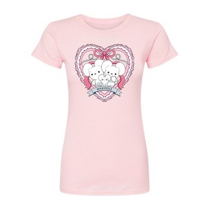 Women's - Pokémon - Maushold 3 Coquette Fitted Graphic T-Shirt - 1 of 1