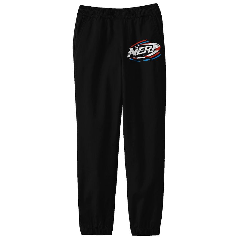 Nerf Logo Junior's Black Athletic Sweatpants, 1 of 4