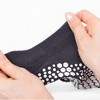 Anna-Kaci Women's Open-Toe Grip Socks for Yoga and Pilates with Non-Slip Soles and Arch Support - 4 of 4