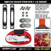 SNAP-LOC E-Track Single Tailgate Strap Tie-Down Anchor Kit with 2 in x 16 ft Ratchet 4,400 lb - 2 of 4
