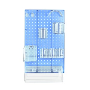 Azar Displays 10-Piece Pegboard Wall Organizer Kit - 1 of 4