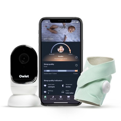Owlet Dream Duo Dream Sock Baby Monitor and HD Camera