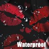 LunaLulinlk 4 Pcs Shower Curtain Set with Rugs Toilet Lid Cover Mat Red Lips Bathroom Sets - 4 of 4