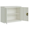 vidaXL File Cabinet Light Gray 35.4"x15.7"x27.6" Steel - 4 of 4