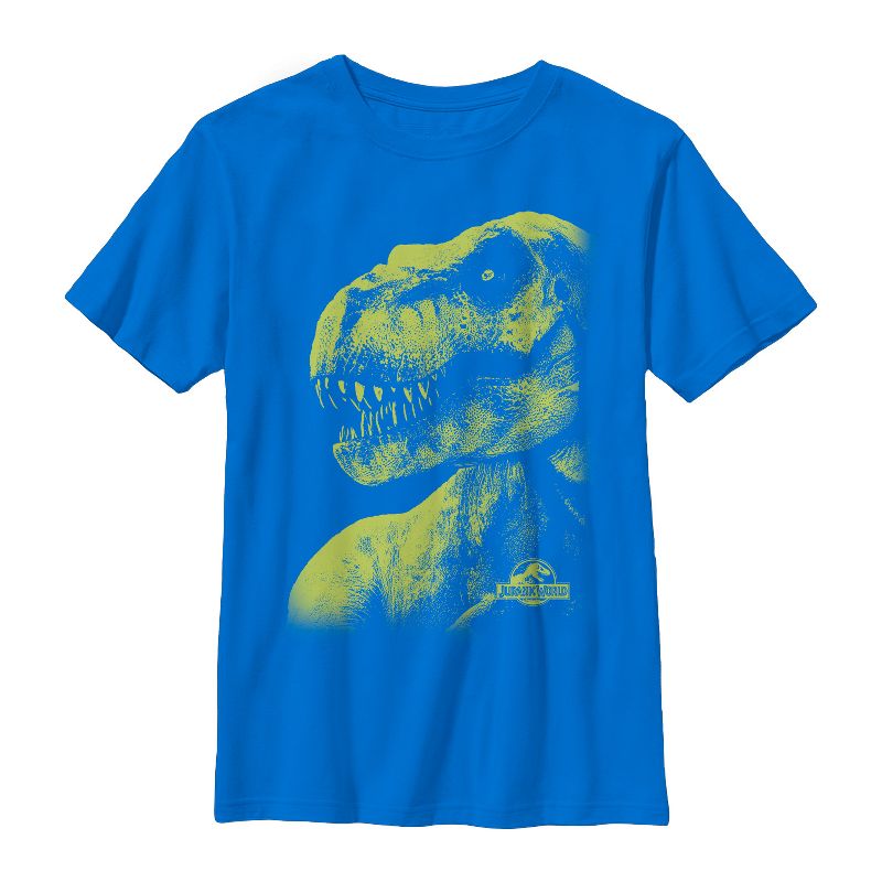 Boy's Jurassic World Tyrannosaurus Rex Teeth T-Shirt, 1 of 5