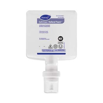 Diversey Soft Care Defend Foam Handwash, Fragrance-Free, 1.2 L Refill, 6/Carton