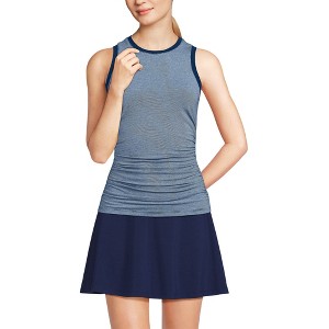Lands' End Women's Sleeveless Power Performance Fitted Tank - 1 of 4