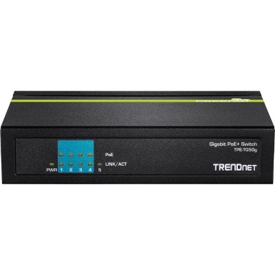 TRENDnet TPE-TG50G 5-Port Gigabit PoE+ Switch