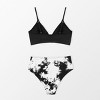 Women's Twisted High-Waist Bikini Sets Swimsuit - Cupshe - 2 of 4