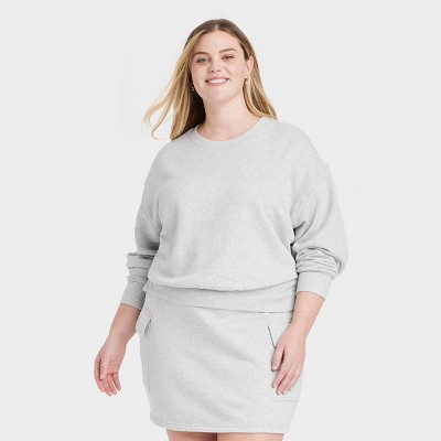 target universal thread cropped sweatshirt