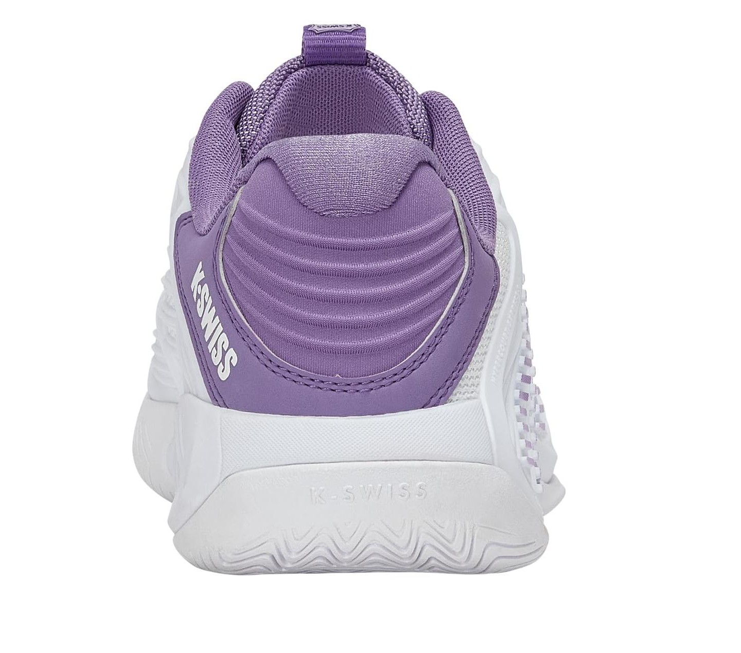 Женские кроссовки K-Swiss Hypercourt Express 3 (White/Purple Haze/Lunar Rock), цвет: Белый — фото 3