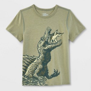Kids' Adaptive Short Sleeve Graphic T-Shirt - Cat & Jack™ - 1 of 3