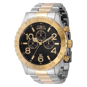 Invicta 40602 Men's Specialty Silver Tone Case Black Dial Watch - 1 of 2