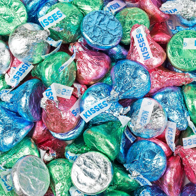12ct Easter Candy Favors Hershey's Kisses Clear Gift Boxes, Eggs & Flowers (12 Pack) - By Just Candy, 2 of 3