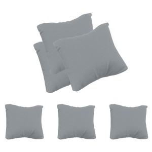 Unique Bargains Delicate Jewelry Storage Display Velvet Bracelet Watch Pillow 3.5"x3.1" 6 Pcs - 1 of 4