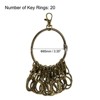 Unique Bargains Metal Wear-Resistant Portable Office Key Management Holder - 2 of 4