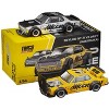 Skyline GT-R V8 Drift "Hakosuka" RHD "Mooneyes" Yellow with Carbon Hood 1/64 Diecast Model Car by Pop Race - 4 of 4