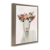 Stupell Industries Springtime Flower Crown Baby Goat, 18" x 18" - 3 of 4